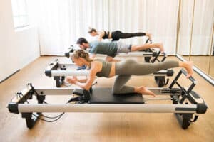 Reformer Pilates Workouts At Home. Online Course.