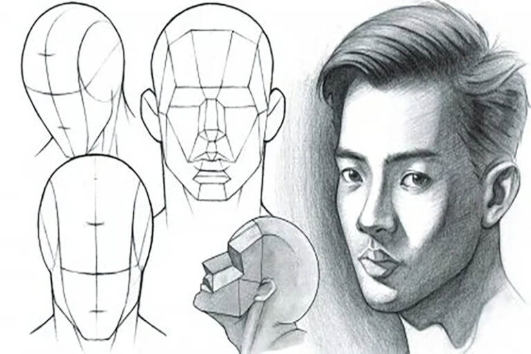 How To Draw Portraits For Beginners - Easy Learning