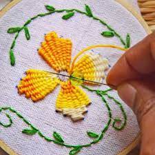 How to embroider on a T-shirt with magic paper or water soluble